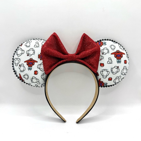 A Mini Madness Accessories - Disney Baymax Handmade Minnie Ears